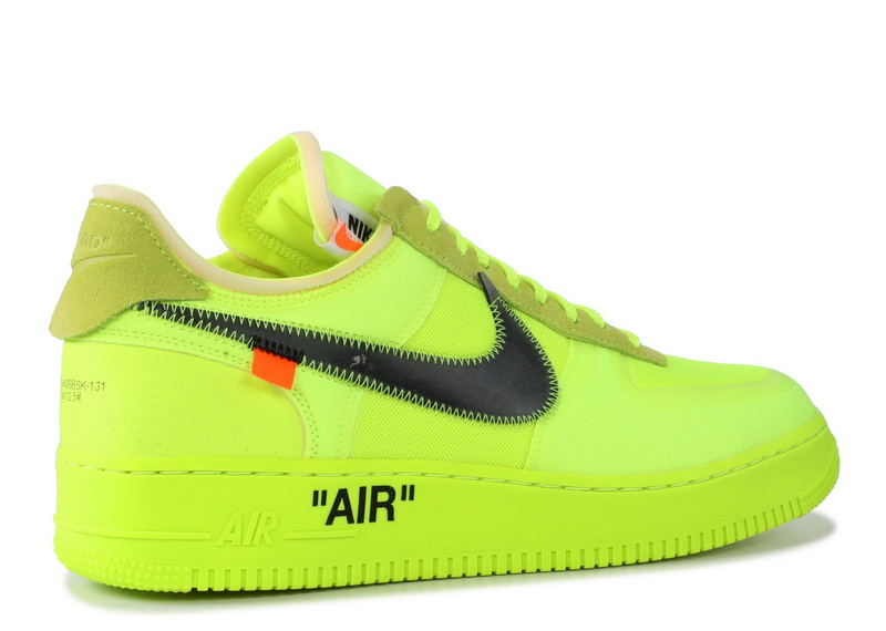 Authentic OFF-WHITE x Nike Air Force 1 Low Volt